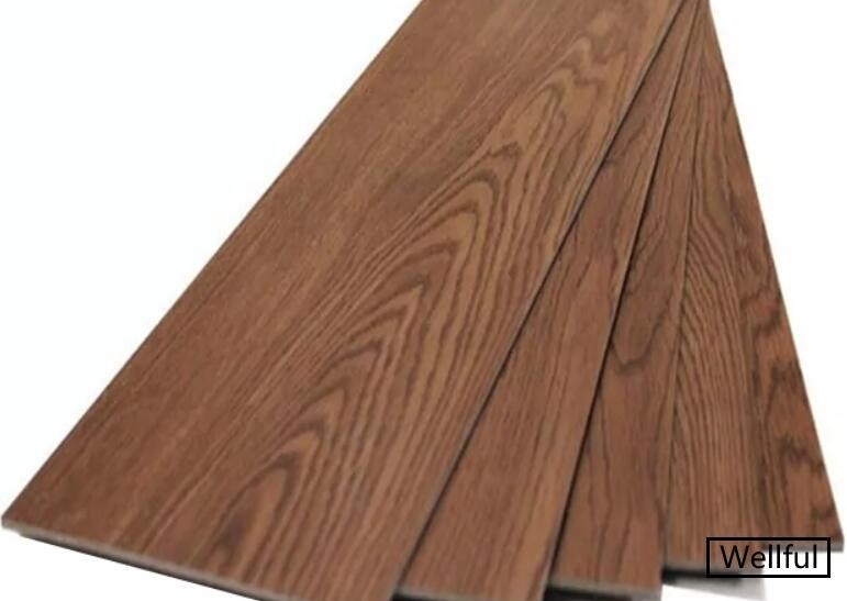 Wood Embossed Dry Back Vinyl Flooring Tiles 1.5mm Thickness For Office