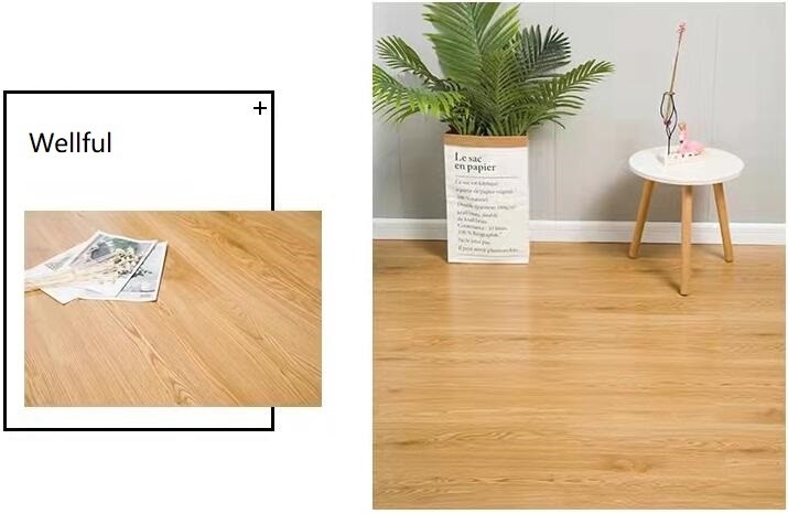 Commercial PVC Tile Floor With Oak Wood Design Thickness 1.5mm